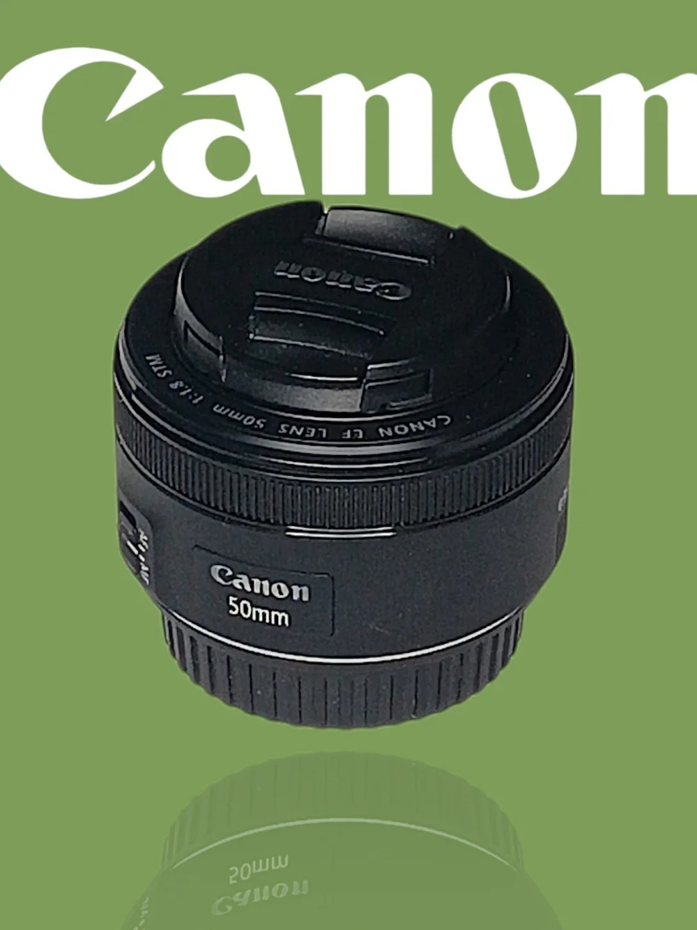 Canon 50mm f/1.8 STM Lens in Black